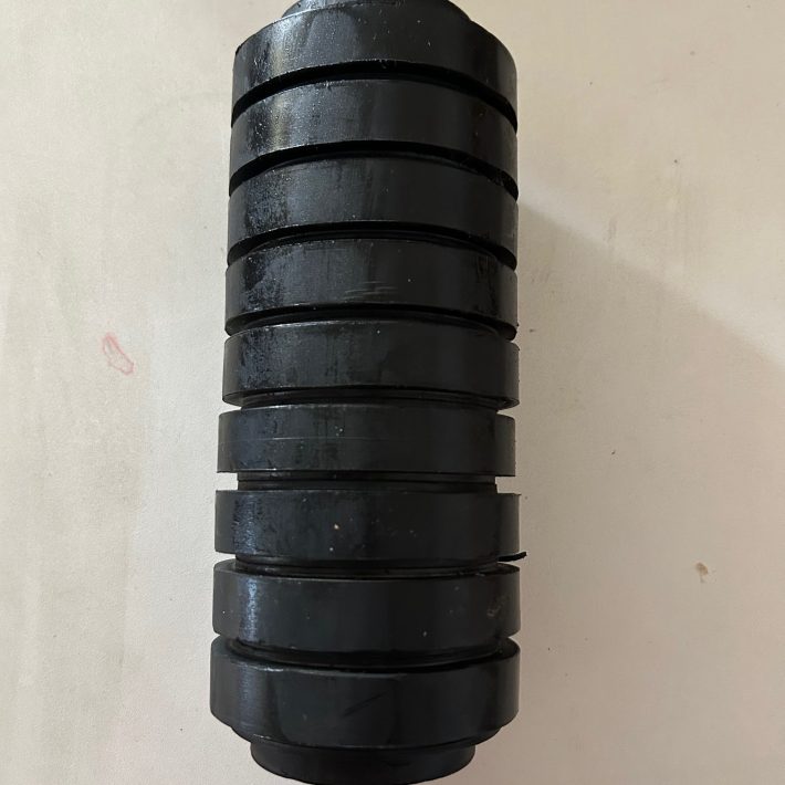 Rodillo de impacto 4" para cinta 30"